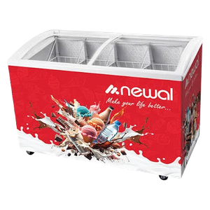  Newal Chest Freezer - 16 ft Capacity - FRZ-439-03 - Red 