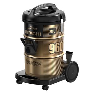  Hitachi CV-960F-BK - Drum Vacuum Cleaner - 2200 W - 21 L - Black 