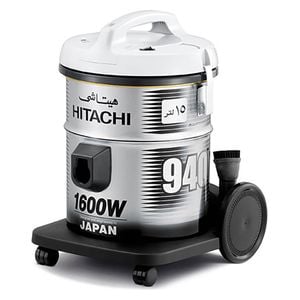  Hitachi CV-940Y-PG - Drum Vacuum Cleaner - 1600 W - 15 L - Platinum Grey 