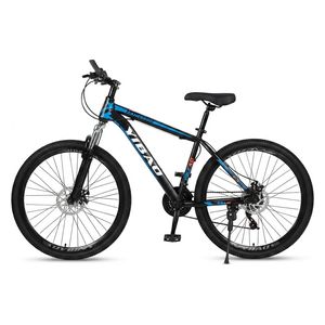  Yibao 26-inch - Mountain Bike - 26 Inch - Steel Frame - Multi-Speed - Black 