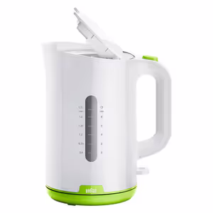  Braun WK1100 - Electric Kettle - 1.7L - 2200W - White and Green 