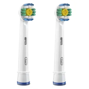  Oral-B EB18P - 3D White Replacement Brush Heads - 2 Pieces - White 