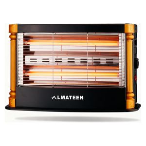  Almateen QHMA4027BK-CH - Radiant Heater - 2000 W - Black 