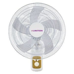  Almateen WFMA518WH - Wall Fan - 5 Blades - 70 Watts - White 