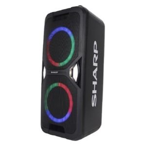  Sharp PS-925 - Portable Bluetooth Party Speaker - Black 