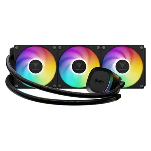  Gamdias GL360-V2-A Liquid CPU Cooler - 360mm - Black 