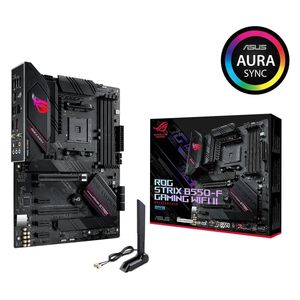  ASUS ROG STRIX B550-F GAMING WIFI II - AMD B550 - AM4 - ATX - Wi-Fi 6E Motherboard 