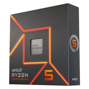  AMD Ryzen 5 - 7600X Processor - Up To 4.7 GHz - 105W - Black 