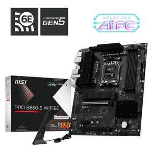  لوحة أم MSI PRO B850-S WIFI6E - مقبس AMD AM5 - بحجم ATX 