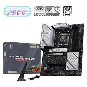  AMD X870E - Motherboard - AM5 - DDR5 - PCIe 5.0 - M.2 Gen5 - Wi-Fi 7 - 5Gbps LAN 