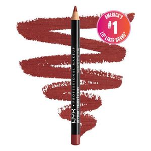  Nyx Slim Lip Pencil - Creamy Long-Lasting Lip Liner, Auburn 