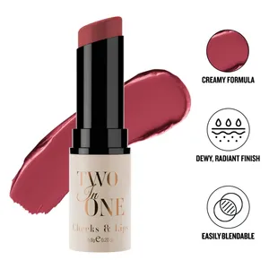  Character Two In One Cheeks & Lips - Creamy Formula, 5.8g 