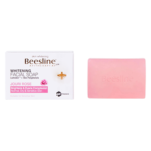  Beesline Whitening Facial Soap Jouri Rose - Brightening & Evens Complexion, 85g 