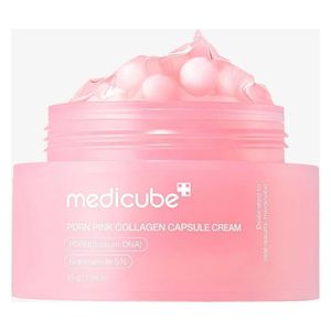  Medicube PDRN Pink Collagen Capsule Cream - Anti-Aging Face Moisturizer, 55g 