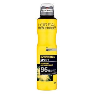 L'Oreal Men Expert Invincible Sport Anti-Perspirant Body Spray - Woody Citrus - 250 ml 