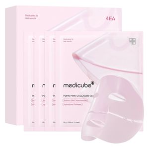  Medicube PDRN Pink Collagen Gel Mask Sheet - 28g x 4 