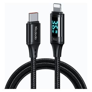  Mcdodo - USB-C to Lightning Cable - 1.2 m - 36 W - Black 