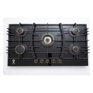  ألتاي طباخ غازي مدمج - 5 مشاعل - ALT-5011G - أسود 