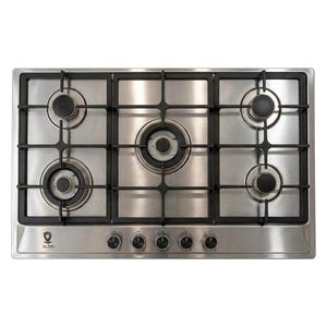  طباخ غازي التاي - 90×60 سم - 5 شعلات - ALT-5001 - سلفر 
