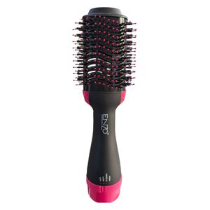  Enzo HH-4118 - Hair Dryer Brush - 1500W - Black and Pink 
