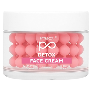  Patricia Organic Detox Face Cream - 10+2 Peptides & Niacinamide, 50ml 