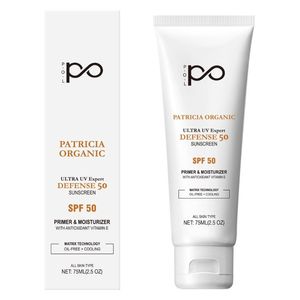  Patricia Organic Ultra UV Expert Defense 50 Sunscreen - SPF 50, 75ml 