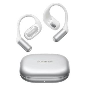  UGREEN Wireless Open-Ear Earbuds - Bluetooth 6.0 - 28H Battery Life - IPX5 - White 