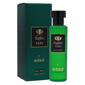  Sare Raffles Vert Hair Mist - Jasmine & Amber Wood, 50ml 