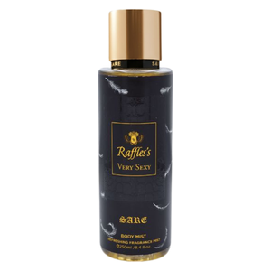  Sare Agha Raffles Very Sexy Body Mist - Musky & Sweet Floral - 250ml 
