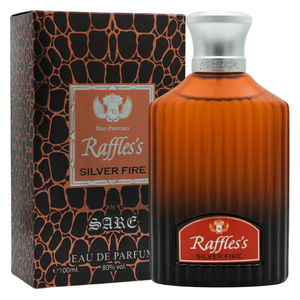  Raffles Silver Fire By Sare agha For Men - Eau de Parfum, 100 ml 