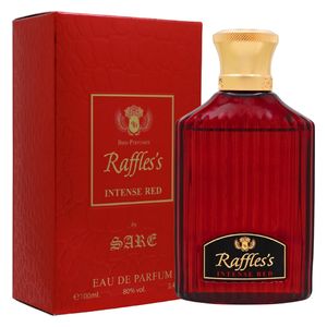  Raffles Intense Red by Sare Agha for Men - Eau de Parfum, 100 ml 