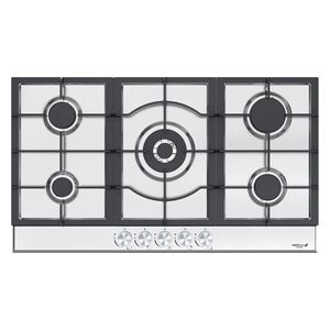 Swiss Mark SMB-34N - Built-in Gas Cooker - 90 cm - 5 Burners - Steel 