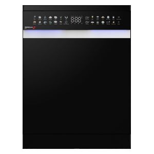  Swiss Mark SMB-E301 Dishwasher - 18 Place Settings - Inverter - Black 