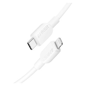  Anker - USB-C to Lightning Cable - 1.8 m - White 