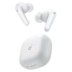  سماعة بلوتوث داخل الاذن من انكر - Soundcore R60i NC - بطارية تعمل لمدة 50 ساعة مع علبة الشحن - ابيض 