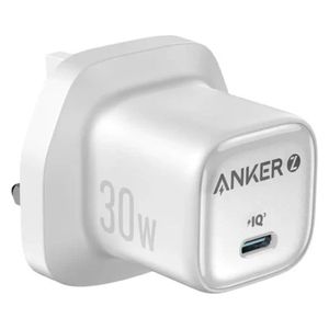  Anker - Wall Charger - USB-C Port - 30W - White 
