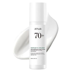  Anua Heartleaf 70% Daily Lotion - Soothing Face Moisturizer, 200ml 