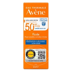  أفين فلويد واقي شمس SPF 50+ للبشرة العادية والمختلطة, 50 مل 
