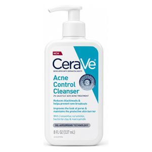  CeraVe Acne Control Cleanser 2% Salicylic Acid - 237 ml 
