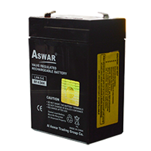 Aswar AS-6V/4AH - UPS Battery - 6V-4AH