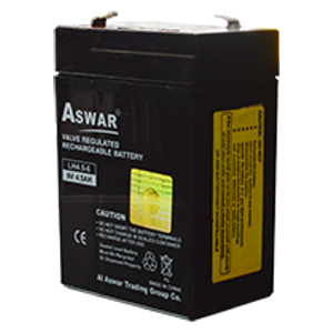 Aswar AS-6V/4AH - UPS Battery - 6V-4AH