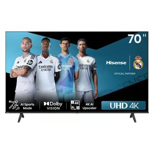  Hisense 70-Inch A61N Series - Smart - 4K - LED - 60Hz - 2024 Model 