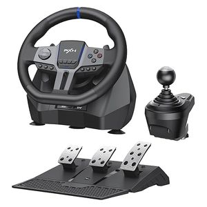 عجلة قيادة بي اكس ان مع دواسات - V9 GEN2- تصميم مريح - اسود