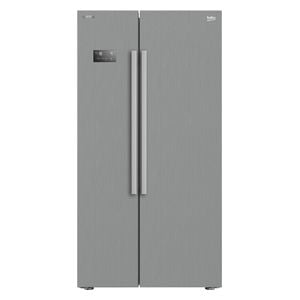 Beko GN163120XP - 22ft - Side By Side Refrigerator - Stainless Steel