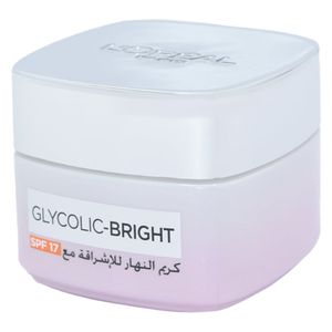  Glycolic Bright Glowing Cream Day With SPF 17, 50 ml-L'Oreal 