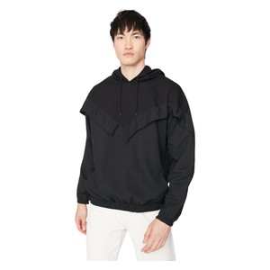 Trendyol Man Oversize/Wide Cut Long Sleeve Hooded Sweatshirt