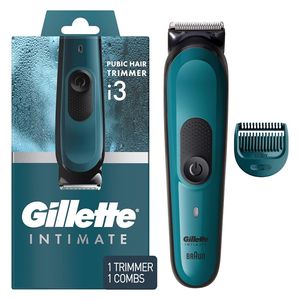  Gillette Pubic Hair Trimmer i3 Sensitive Area For Men 