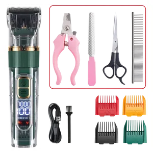 ماكينة قص شعر الحيوانات الأليفة - اخضر