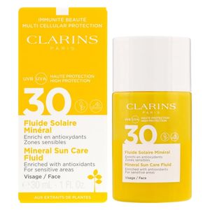  Mineral Sun Care Fluid Face & Sensitive Areas SPF30, 30 ml 