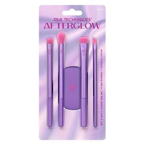  مجموعة فرشاة العين أفتر جلو آي دي سي 4 قطع + مرآة قطعة-ريل تيكنيك 